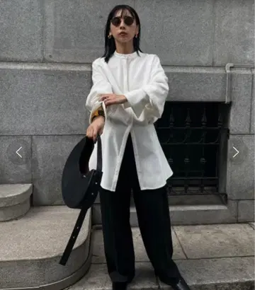 UND WAIST BLOUSING BLOUSE(ameri vintage)