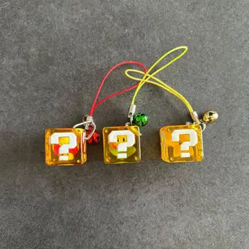 USJ 한정판 닌텐도 마리오 스트랩 세트