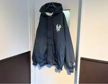 Yankees 후드 부착 나일론 자켓