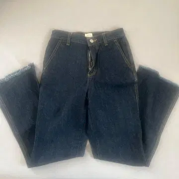 새상품급 DISCOAT 플레어 데님 팬츠