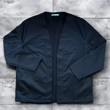 노카라 자켓 블랙 XL 사이즈