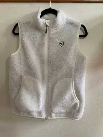 Callaway 여성용 플리스 베스트 L 화이트