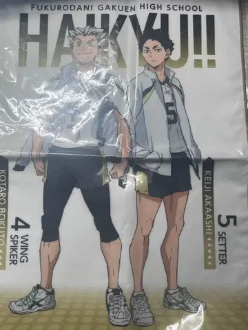 하이큐 포트레이트 타월