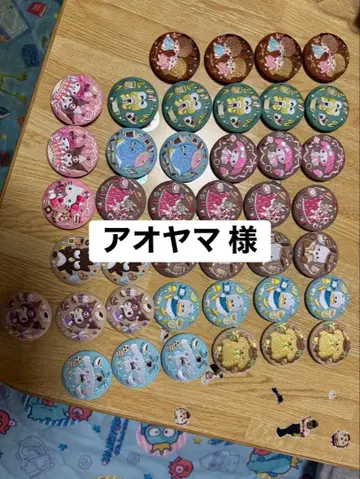 산리오 자수 캔뱃지