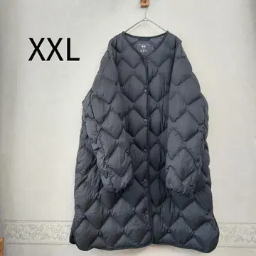미사용 유니클로 울트라 라이트 다운 릴랙스 코트 XXL 블랙
