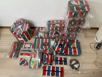 네이탈 디자인 레트로 스트라이프 다수 세트! 새상품 중고품 세트