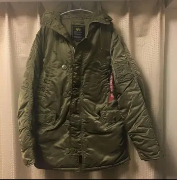 올리브 그린 밀리터리 자켓 XL