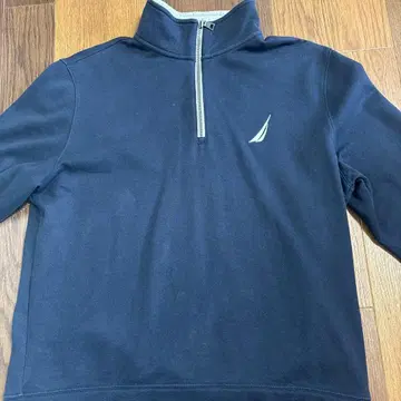 NAUTICA 네이비 하프 지퍼 트레이닝복