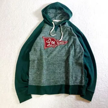 백넘버 로스앤젤레스 칼리지 로고 후드티 후디 후드 부착 L