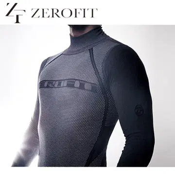ZEROFIT 500 제로핏 메쉬 긴팔 언더셔츠 SM 블랙
