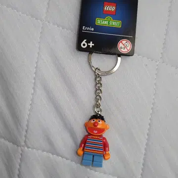 새상품 레고 LEGO 미니 피규어 어니 세서미 스트릿 키링 단종