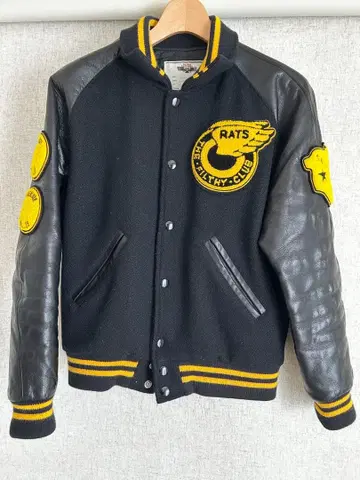 RATS 10주년 기념 tenderloin 콜라보 바시티 자켓