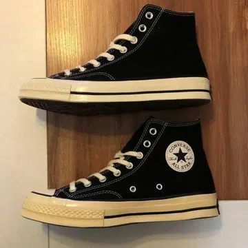 [ 미사용 새상품 27cm ] 한정판 CT70 블랙 하이컷