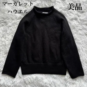 [ 새상품급 ] MHL 니트 스웨터 울 블랙 M