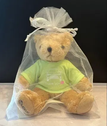 LEXUS 렉서스 오리지널 테디베어 thank you 봉제 인형