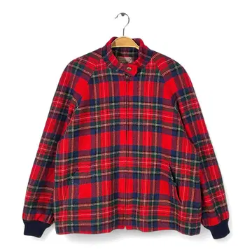 80s 펜들턴 USA제 빈티지 울 자켓 타탄 체크