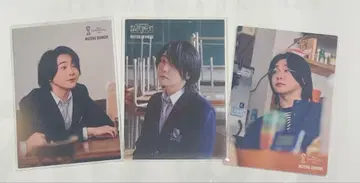 Mrs. GREEN APPLE 포토 카드 오모리 모토키 3장 세트