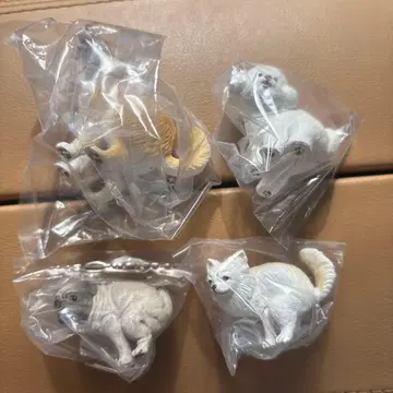 굼벵이 2 강아지 피규어 세트 4개