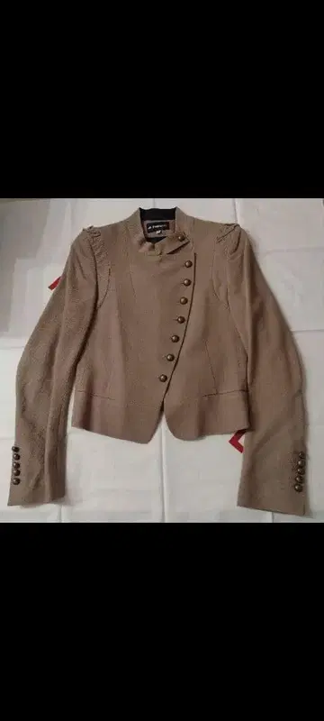 ANN DEMEULEMEESTER 테일러드 자켓 36 베이지