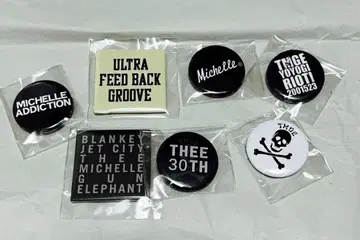 미셸 캔뱃지 7개 세트 팝업