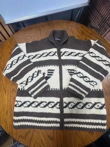 집업 카우친 니트 자켓 muddyfox