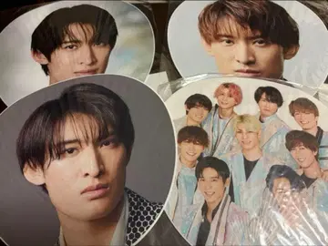 무카이 코지 부채 3종+모음 1종