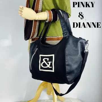 PINKY & DIANNE 숄더백 블랙
