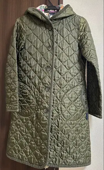 LAVENHAM 퀼팅 자켓 올리브