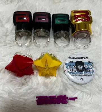 BIGBANG 플래시 반지 덤 포함