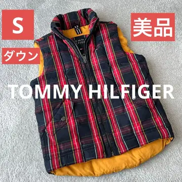 새상품급 TOMMY HILFIGER 타미힐피거 충전솜 다운 베스트 S