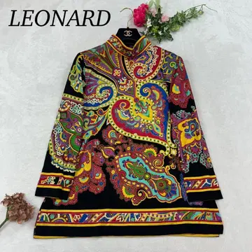 J420 미사용 새상품 XL 레오나르 하이넥 티셔츠 여성용