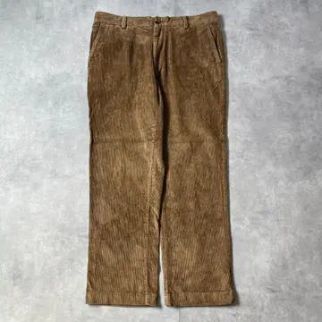 엘엘빈 W35 코듀로이 하의 치노 팬츠 구제 의류 브라운 17071