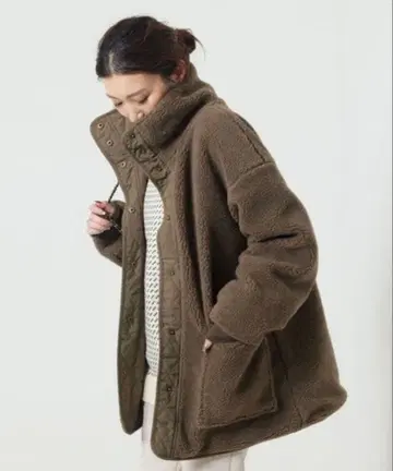 프릭스스토어 리버서블 보아 하프 코트