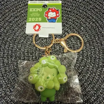 산리오 미야쿠미야쿠 입체 마스코트 최애 컬러 키링 포차코