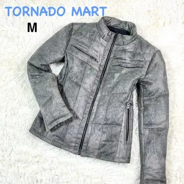 TORNADO MART 다운 페이크 스웨이드 자켓 라이더스 M