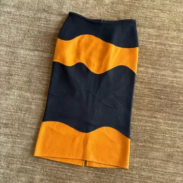 아니오나 AGNONA 캐시미어 더블 페이스 스커트