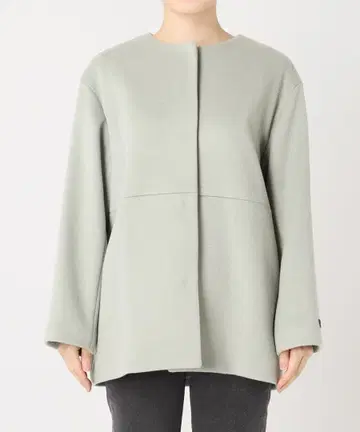 저널 스탠다드 리룸 슈퍼 파인 비버 크루넥 코트