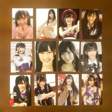 AKB48 와타나베 마유 브로마이드 12장 세트