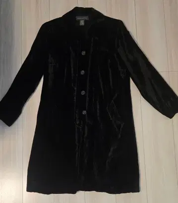 BANANA REPUBLIC 블랙 롱 코트 XS