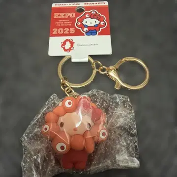 산리오 미야쿠미야쿠 입체 마스코트 최애 컬러 키링 키티