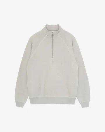 FRONT11201 오리지널 하프 집 스웨트셔츠