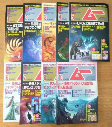 잡지 무 2022년 1~8월호, 10월호