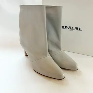 미사용 네브로니 NEBULONI E 숏부츠 라이트 그레이 36