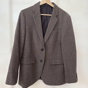 유니클로 UNIQLO 트위드 마니쉬 자켓 (체크)