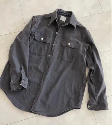 새상품급 매디슨 블루 | 인기 01 사이즈 그레이 햄프턴 셔츠 B 자수