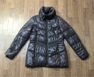 2회 착용 PUMA 퀼팅 코트 40 브라운
