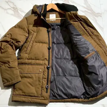 새상품급 빔즈 다운 자켓 L 사이즈 2WAY 후드 아우터 [ 158
