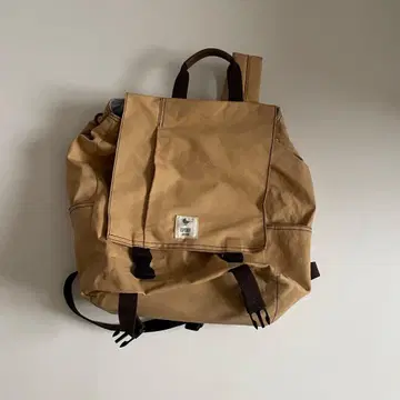 esperos carry hope 베이지 캔버스 백팩 백팩