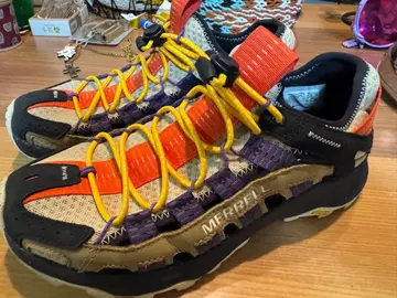 MERRELL 트레일 러닝화 베이지/오렌지/퍼플