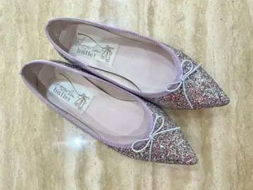 글리터 포인티드 발레 슈즈 라우나레아 Launa lea
